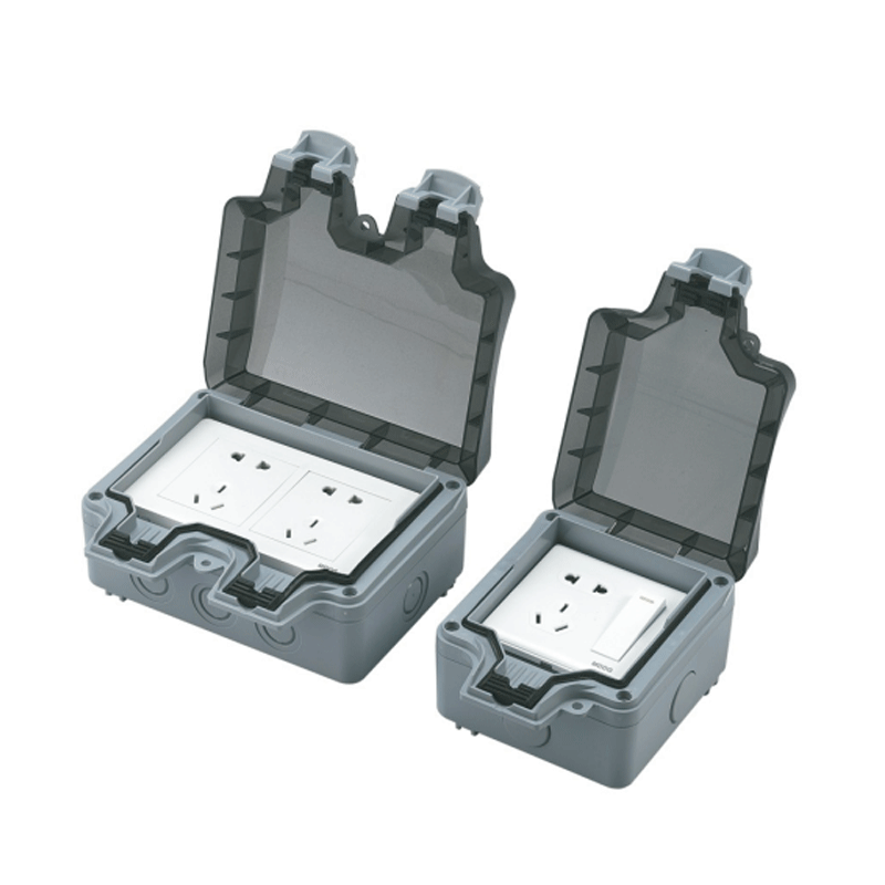 Outdoor wall switch waterproof box